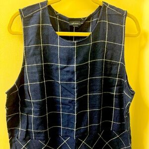 J.Jill. Windowpane design.